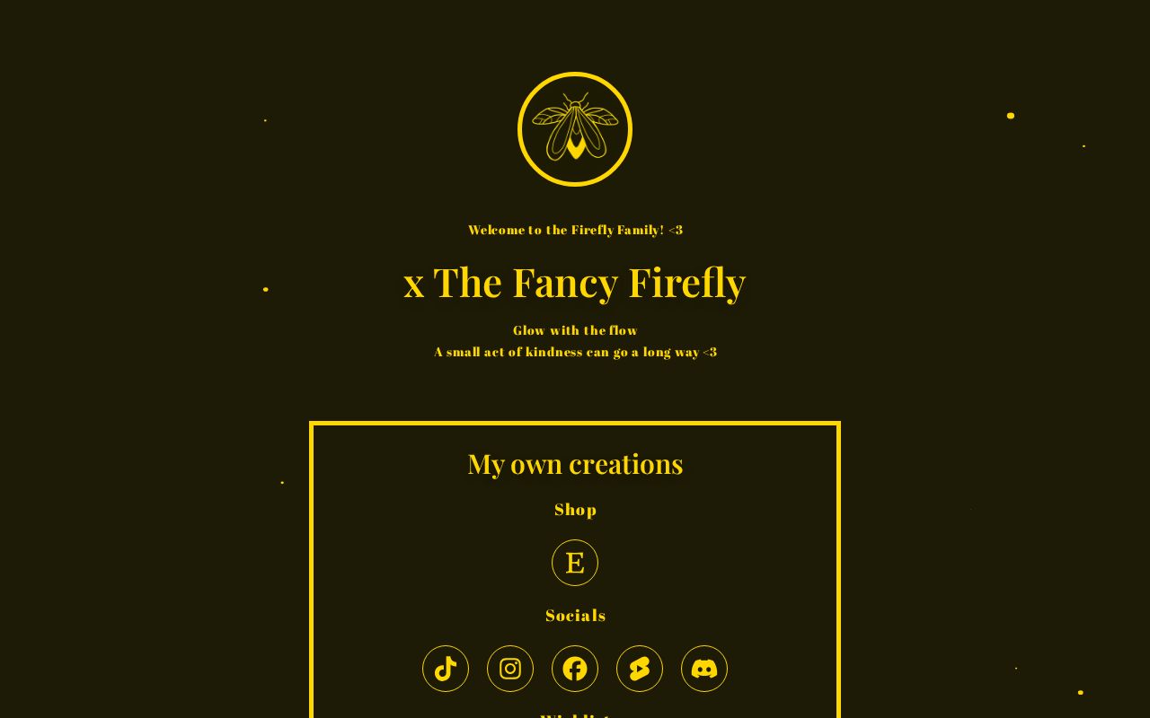 x The Fancy Firefly